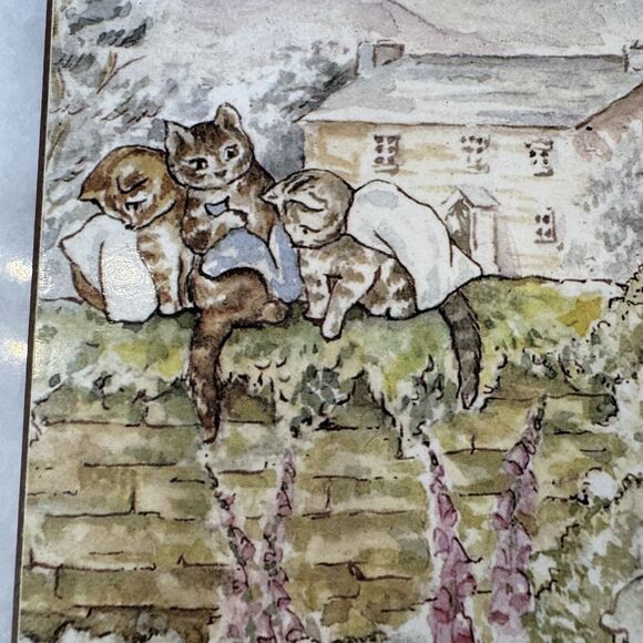 Pottery Barn Kids Placemat Beatrix Potter Peter Rabbit Single Cork Back - Picture 11 of 13